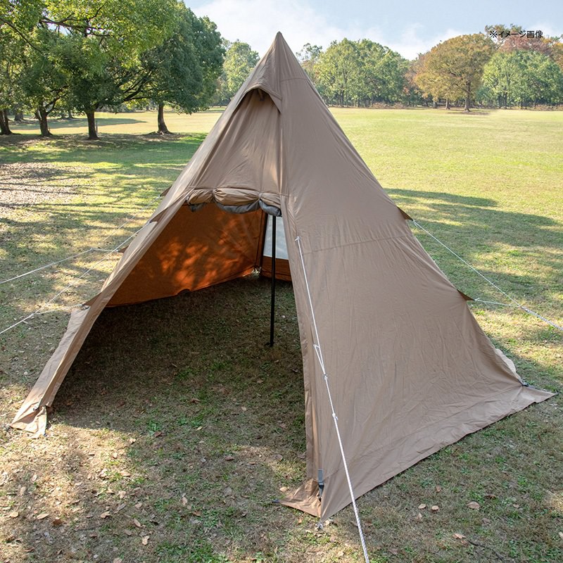 テントファクトリー　ワンポールテント(タープ付) Tent ｜ TENTFACTORY